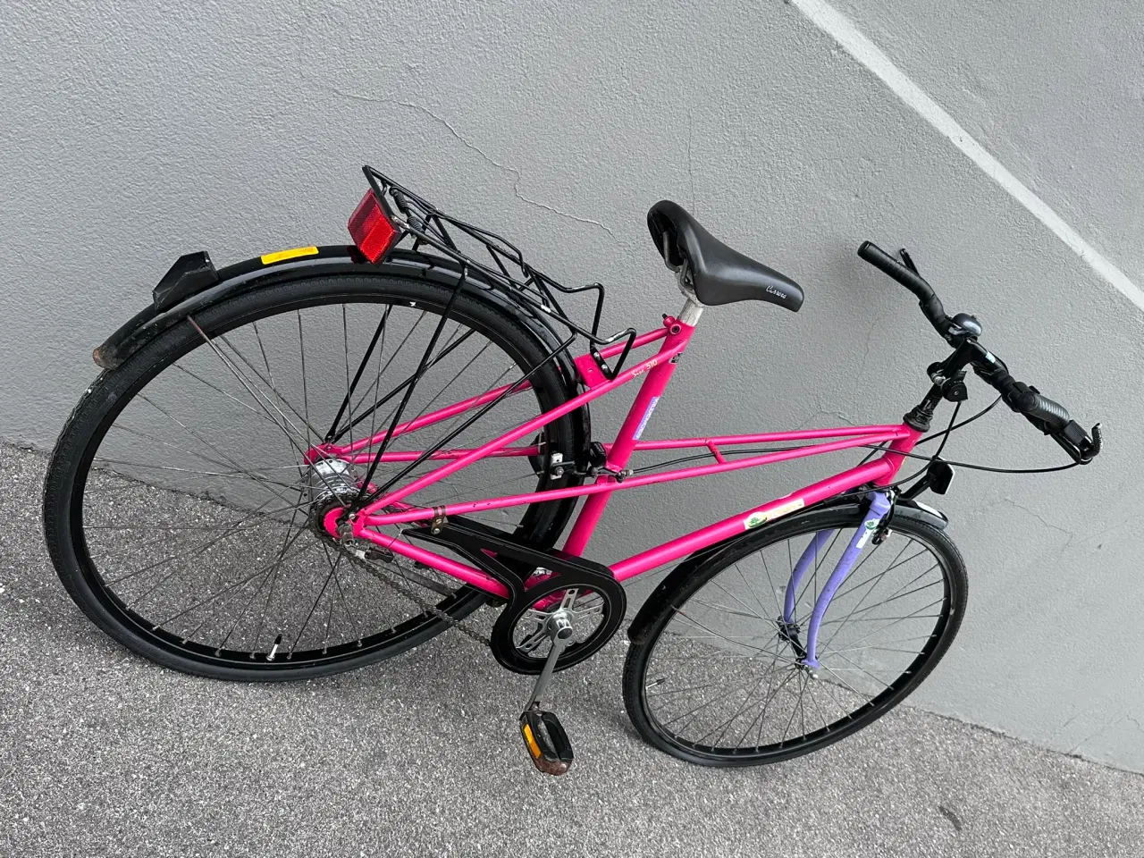 Billede 3 - Lyserød / lilla Kildemoes citybike