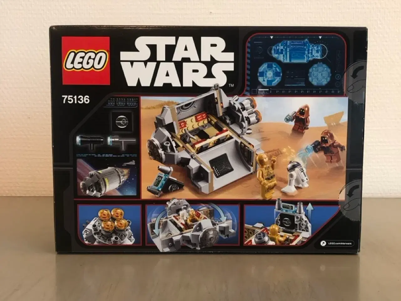 Billede 4 - LEGO Star Wars 75136 Droid Escape Pod uåbnet