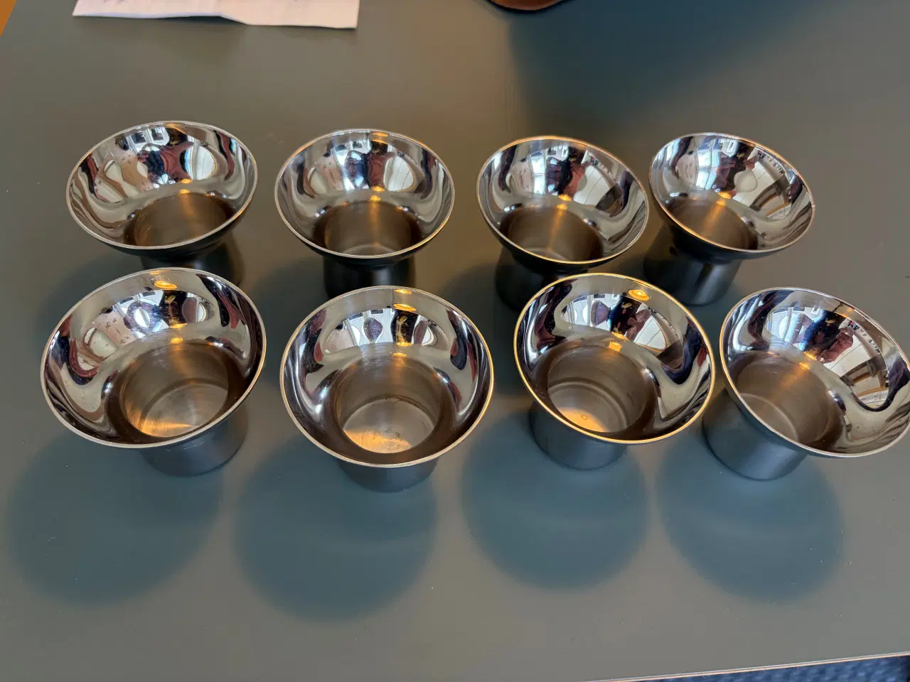 Billede 2 - Eksklusive Georg Jensen Alfredo æggebægre – 8 stk.