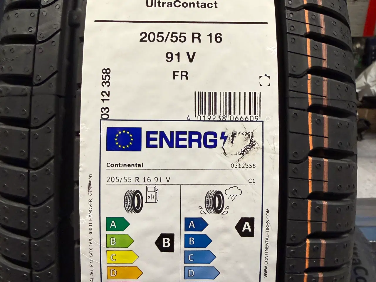 Billede 2 - Nye 16” Continental ultracontact 205/55 16 91v fr