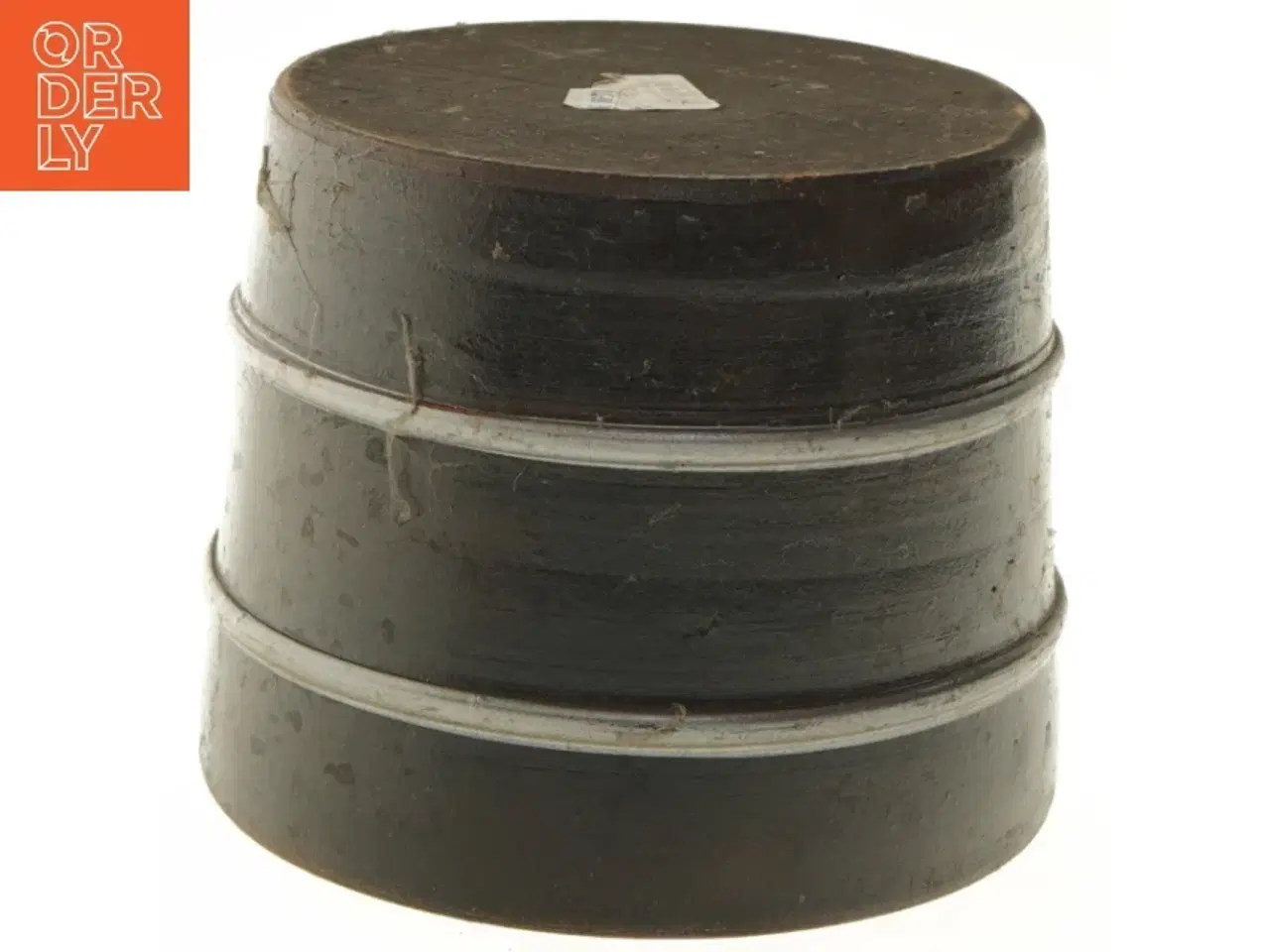 Billede 3 - Rund havekrukke i keramik (str. Ø 20x16,5 cm)