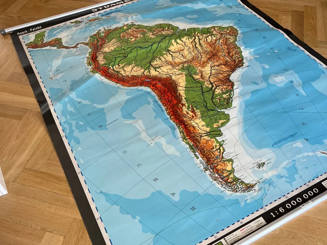 Billede 2 - Landkort Sydamerika