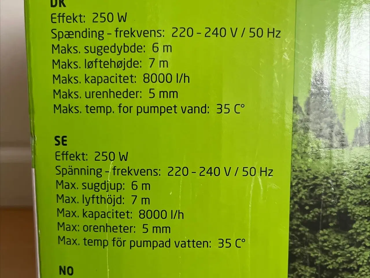 Billede 2 - Dykpumpe fx til oversvømmet kælder