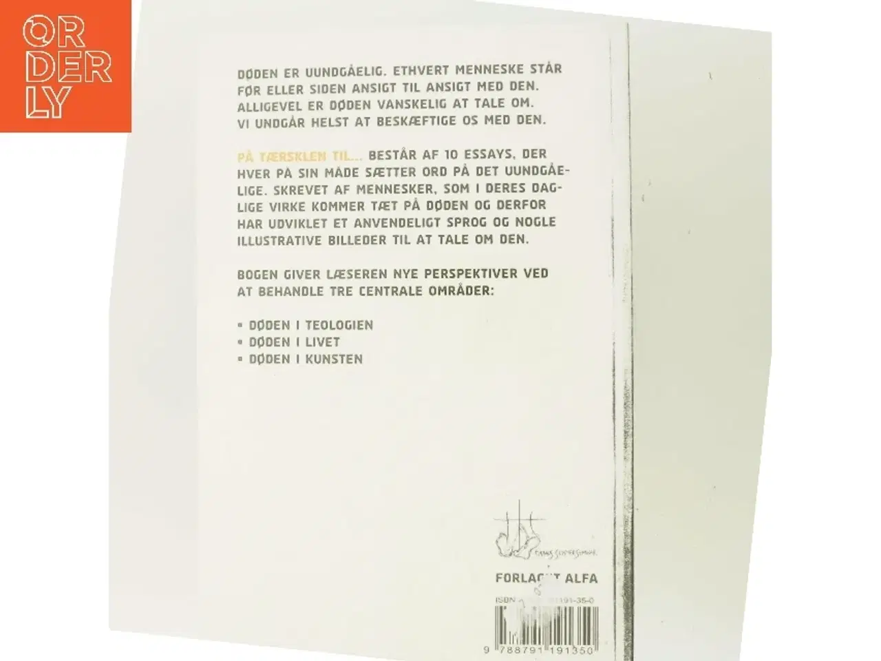 Billede 3 - På tærsklen til : ti essays om menneskets møde med døden af Evans Forlag (Bog)