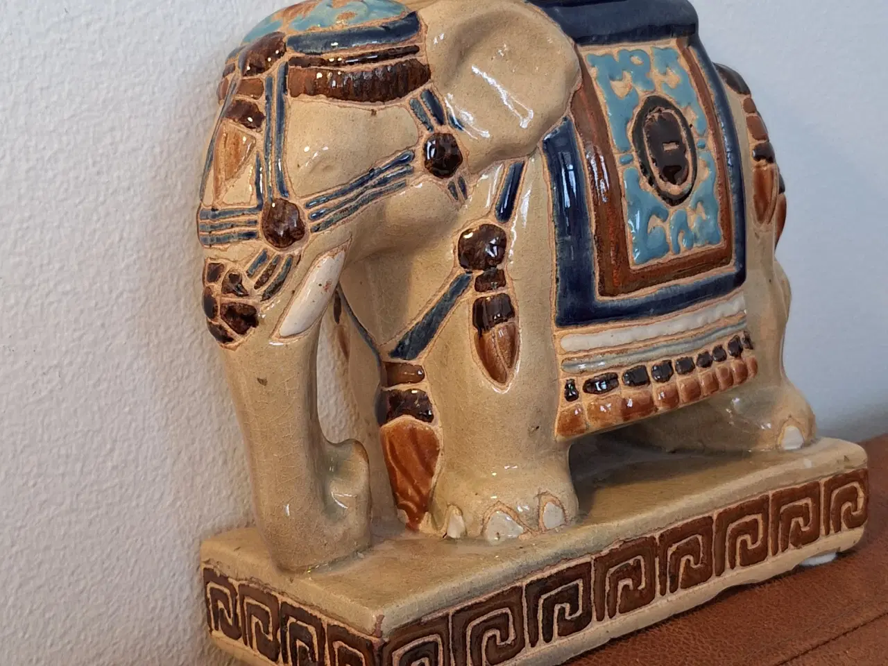 Billede 1 - Keramik elefant 