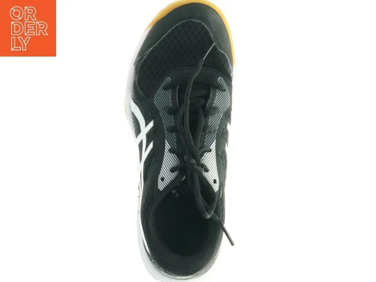 Billede 8 - Håndboldsko,  sportsko med  “non marking sole”med gummisål fra Asics (str. 37,5)