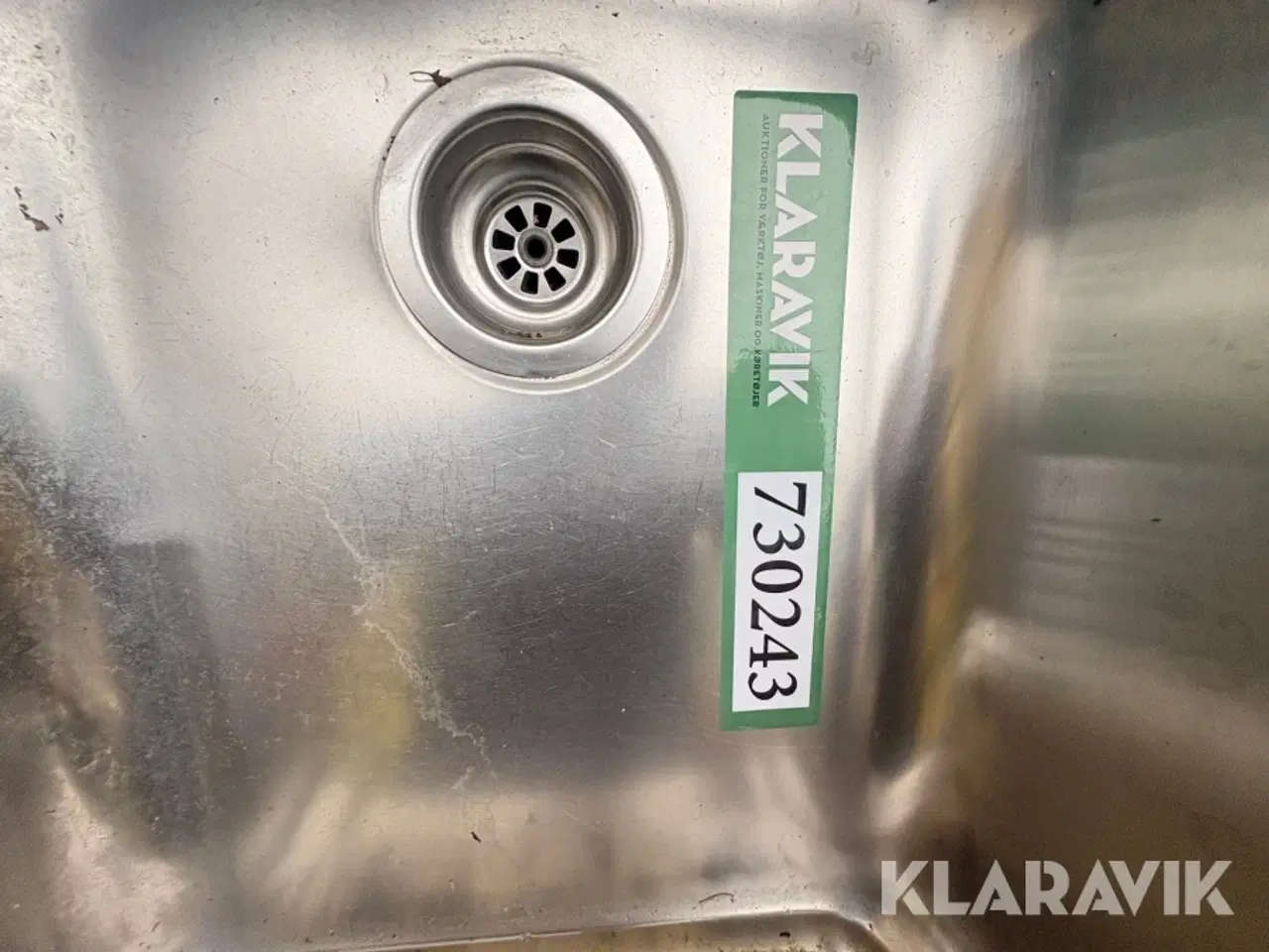 Billede 11 - Stålbordplade med vask