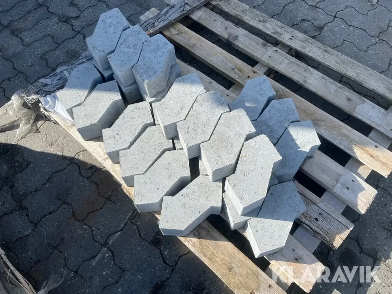 Billede 3 - Belægningssten RBRC S form 155 sten