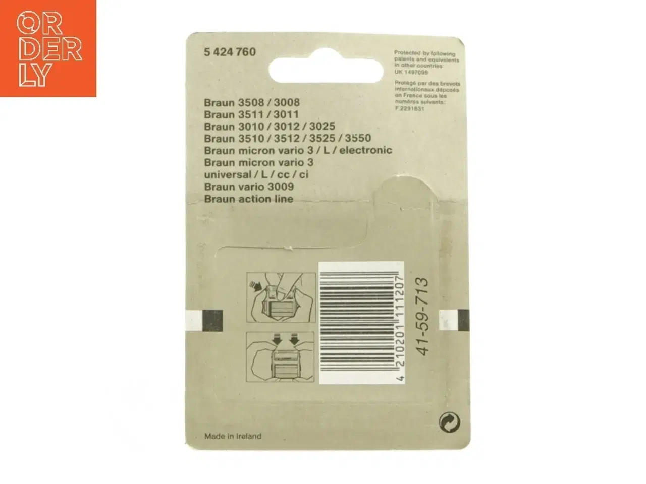Billede 3 - Braun folie til barbermaskine fra Braun