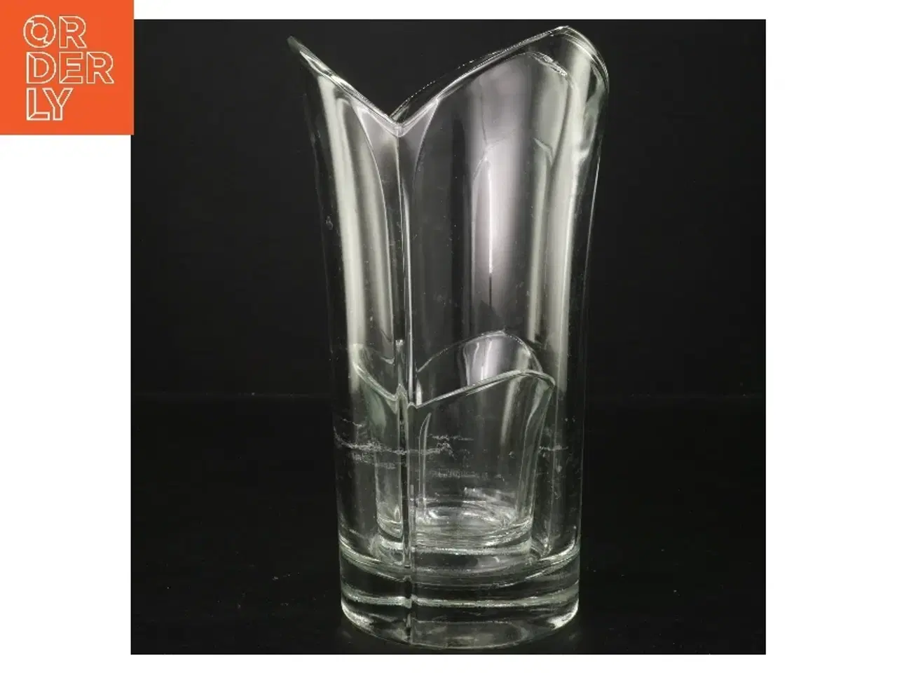 Billede 1 - Glasvase (str. 23,5 cm)