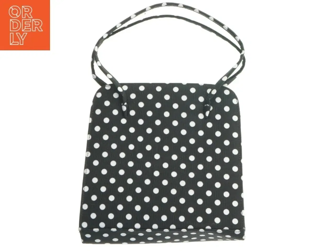 Billede 2 - Prikket taske (str. 19x19 cm)