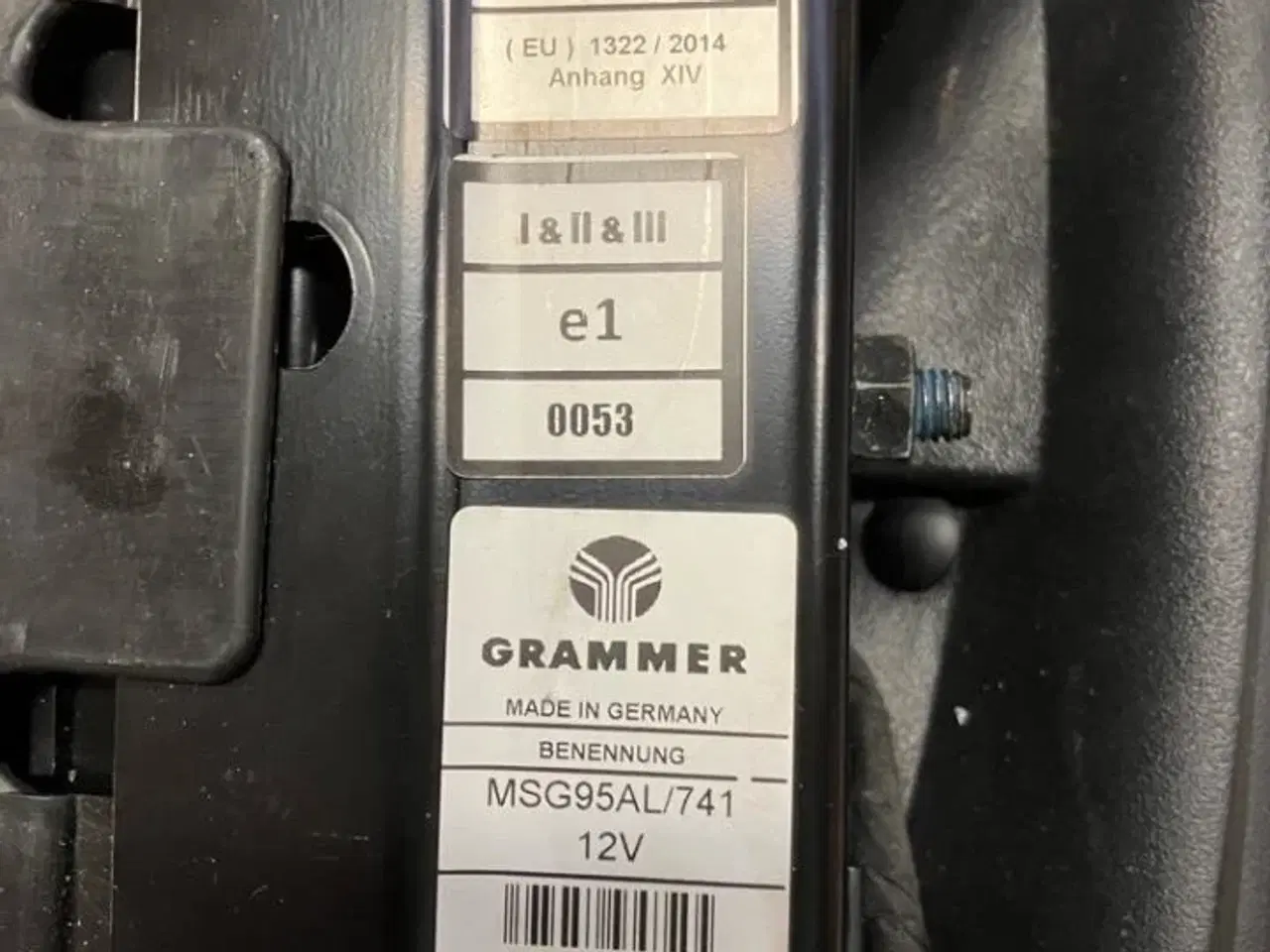 Billede 6 - GRAMMER Luft sædebund