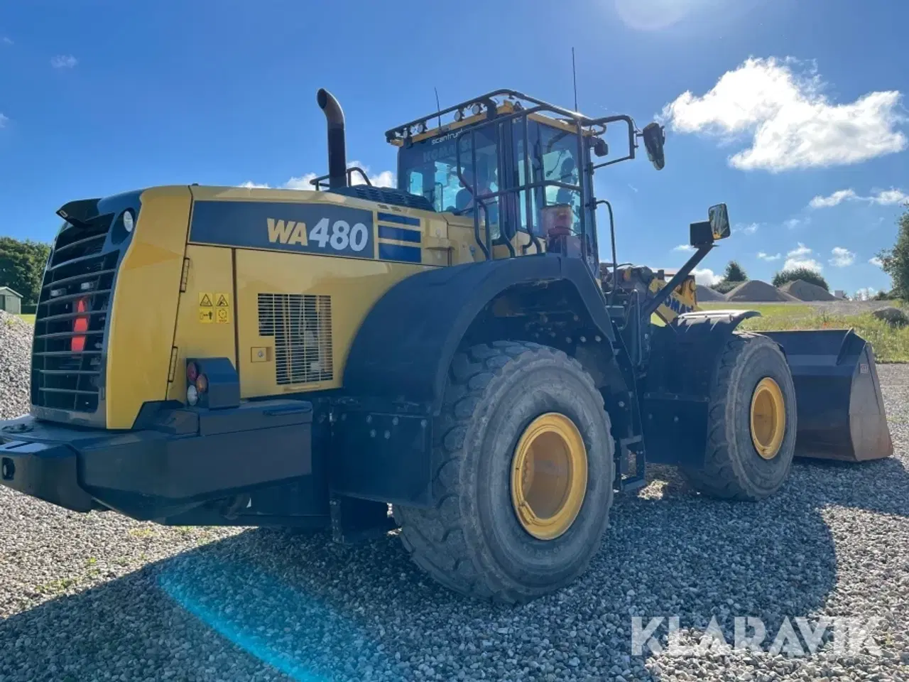 Billede 3 - Gummiged Komatsu WA480-8