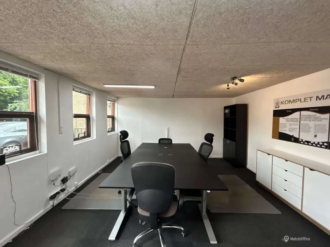 Billede 1 - Lille kontor med aircondition og Fibernet