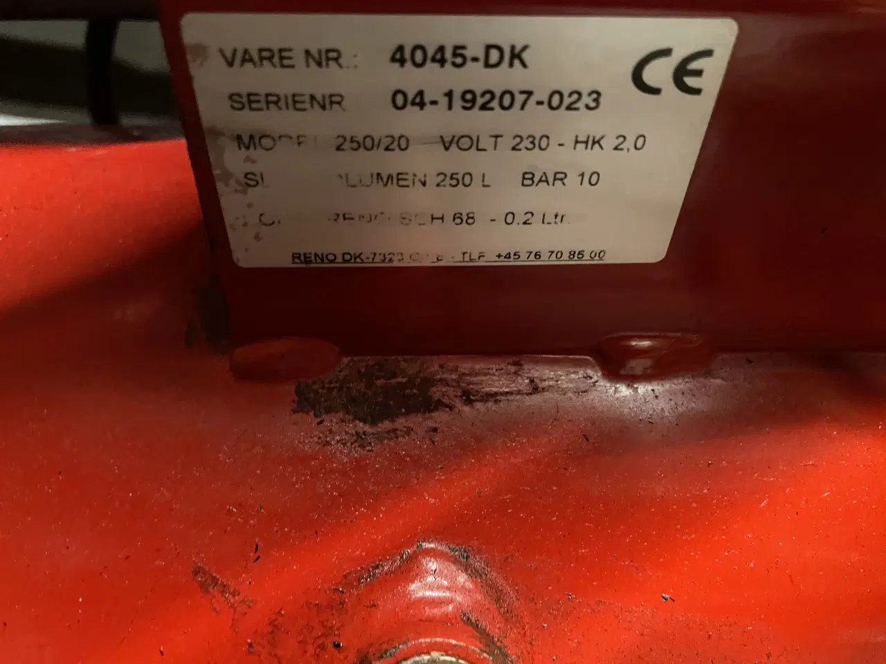 Billede 5 - Reno kompressor 250l / min 10 bar