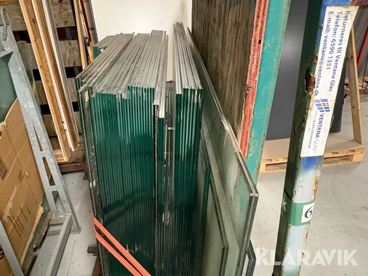 Billede 3 - Lot : Glas Glaseksperten Hærdet og lamineret 44 styk