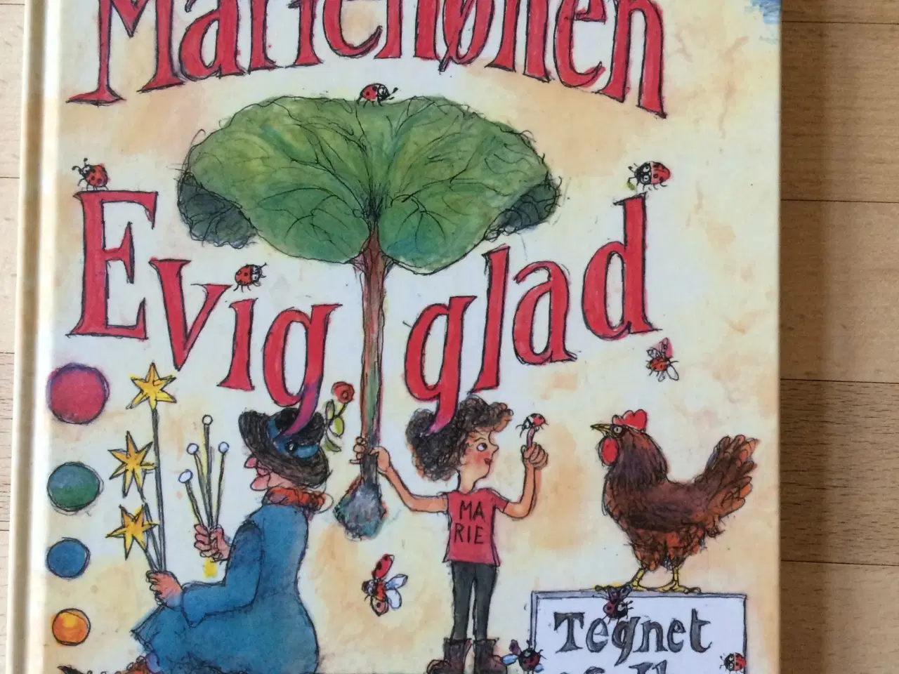 Billede 1 - Mariehønen evigglad, Halfdan Rasmussen