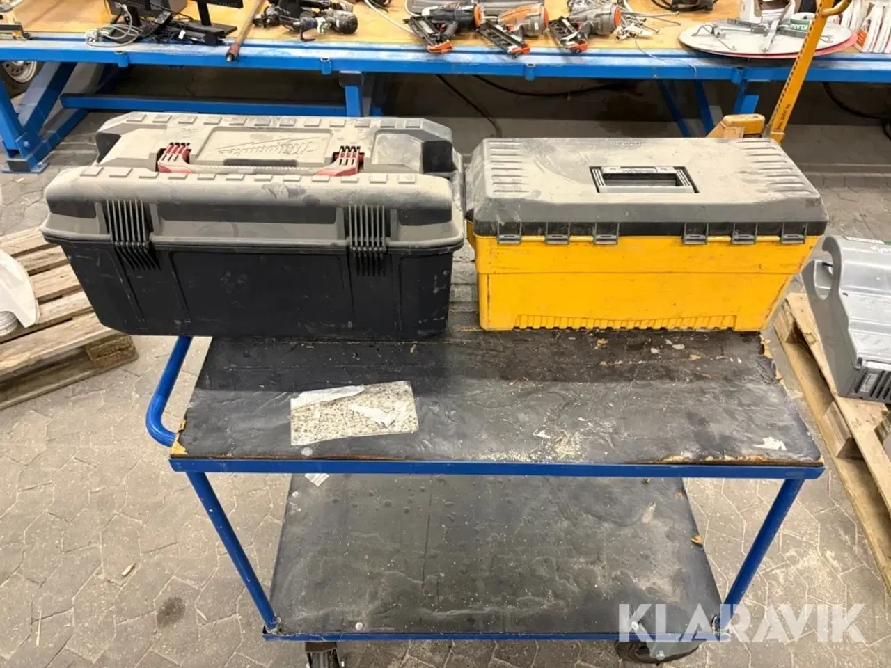 Billede 4 - Værktøjskasser Stack-on & Milwaukee uden indhold