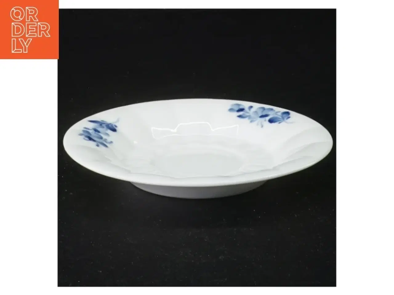 Billede 3 - Blå blomst porcelænstallerkner fra Royal Copenhagen (str. Diameter 14 cm)
