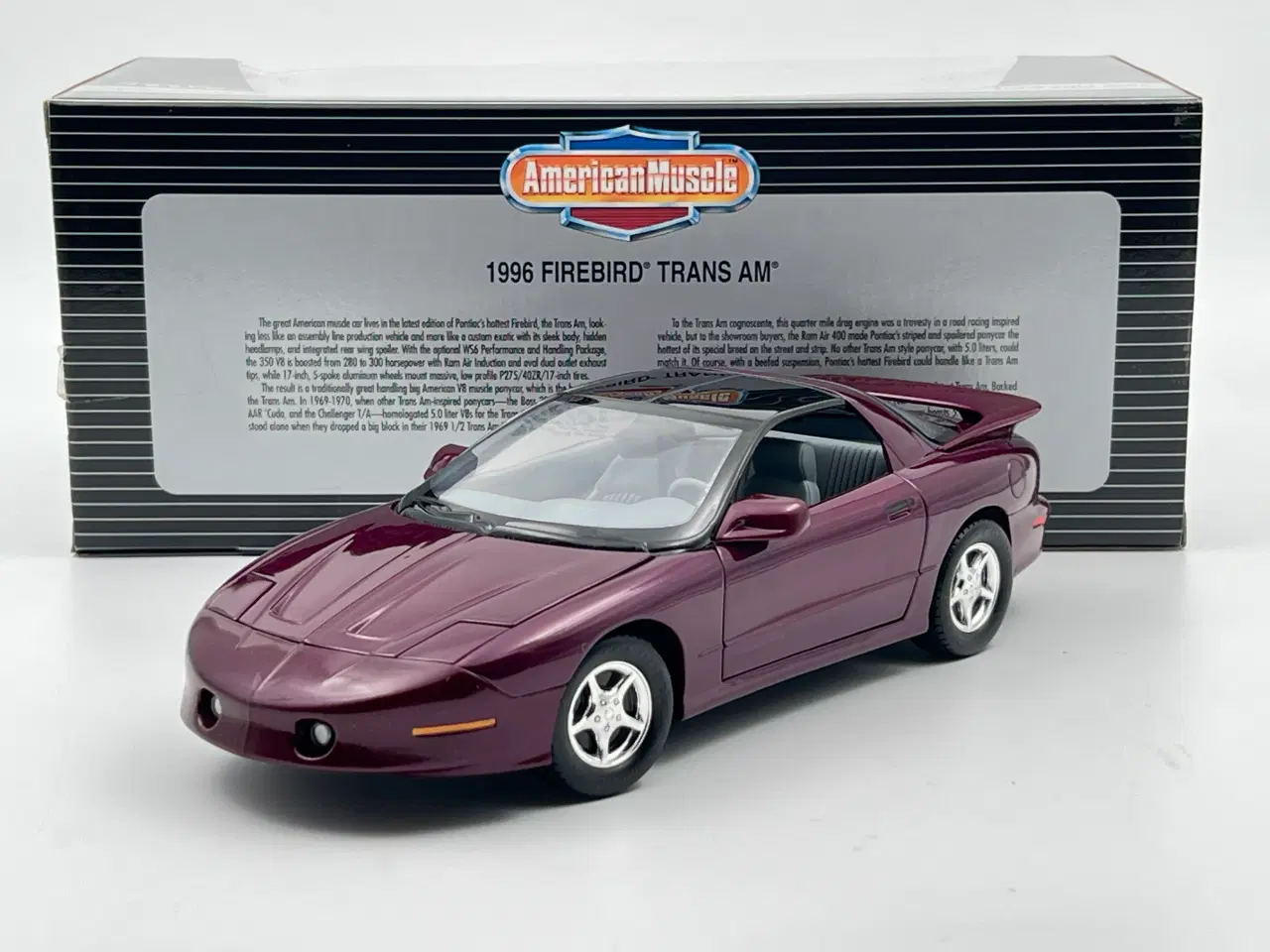 Billede 1 - 1996 Pontiac Firebird Trans Am 1:18