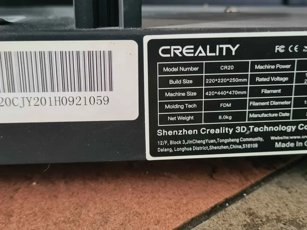 Billede 4 - Creality Cr20 3d printer