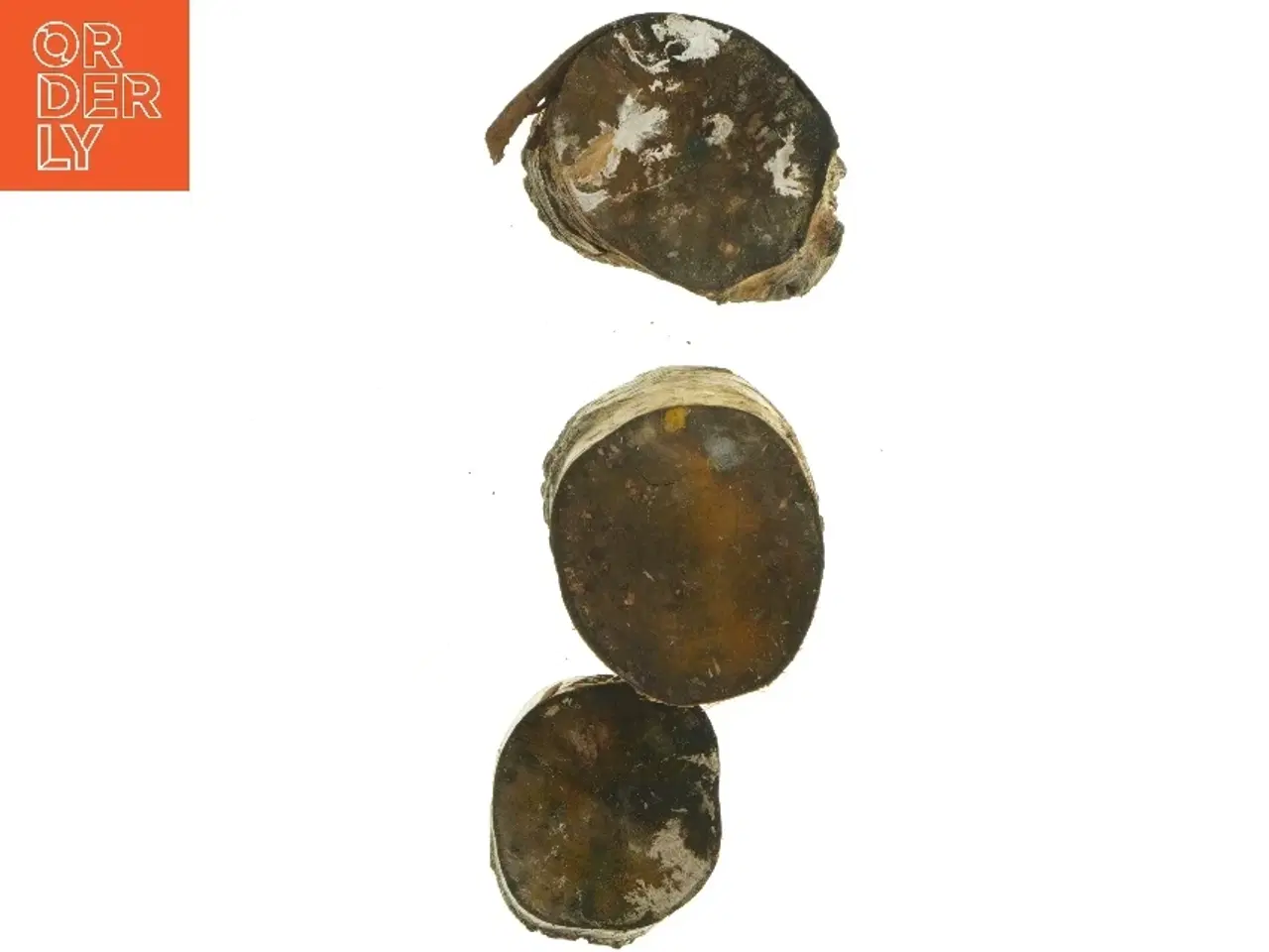 Billede 4 - Sæt med tre lysestager i træ (str. 10-20 cm)