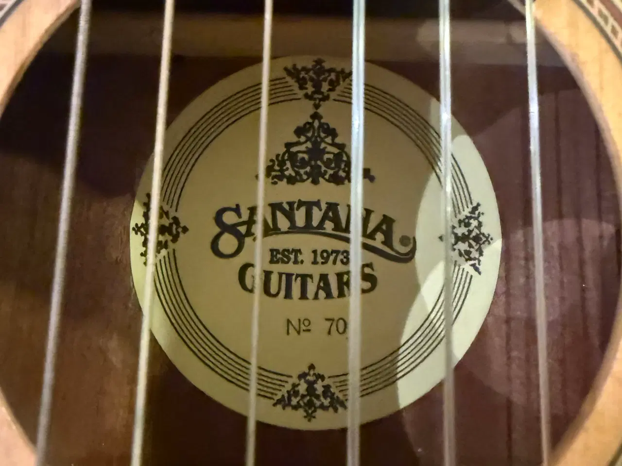 Billede 2 - Rigtig fin børne guitar, mærke santana