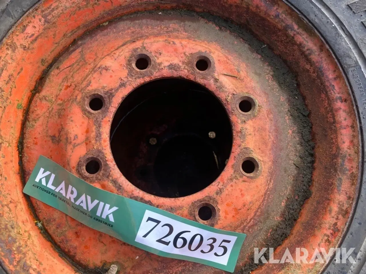 Billede 11 - Massiv dæk med fælg Bobcat 754