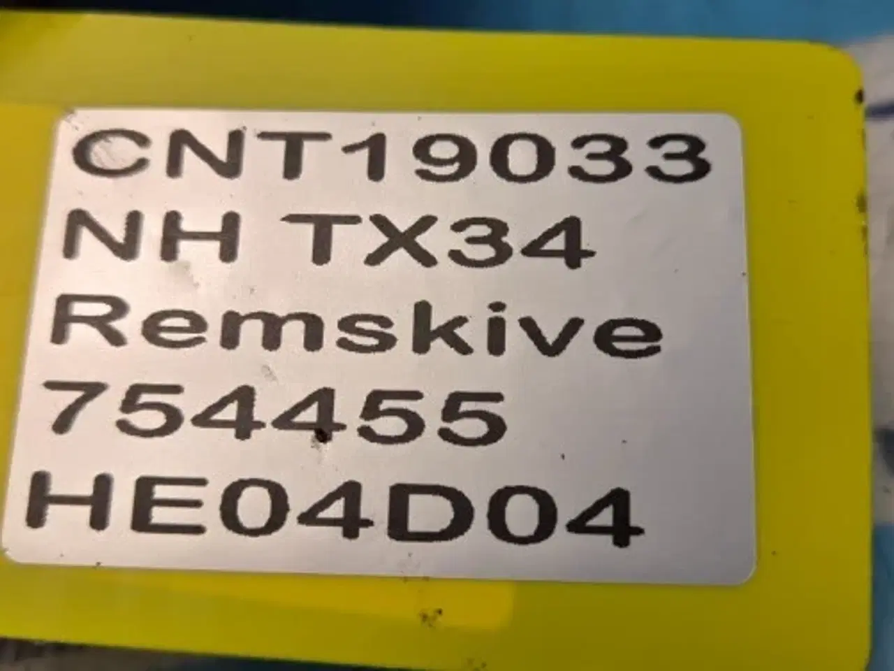 Billede 15 - New Holland TX34 Remskive 754455
