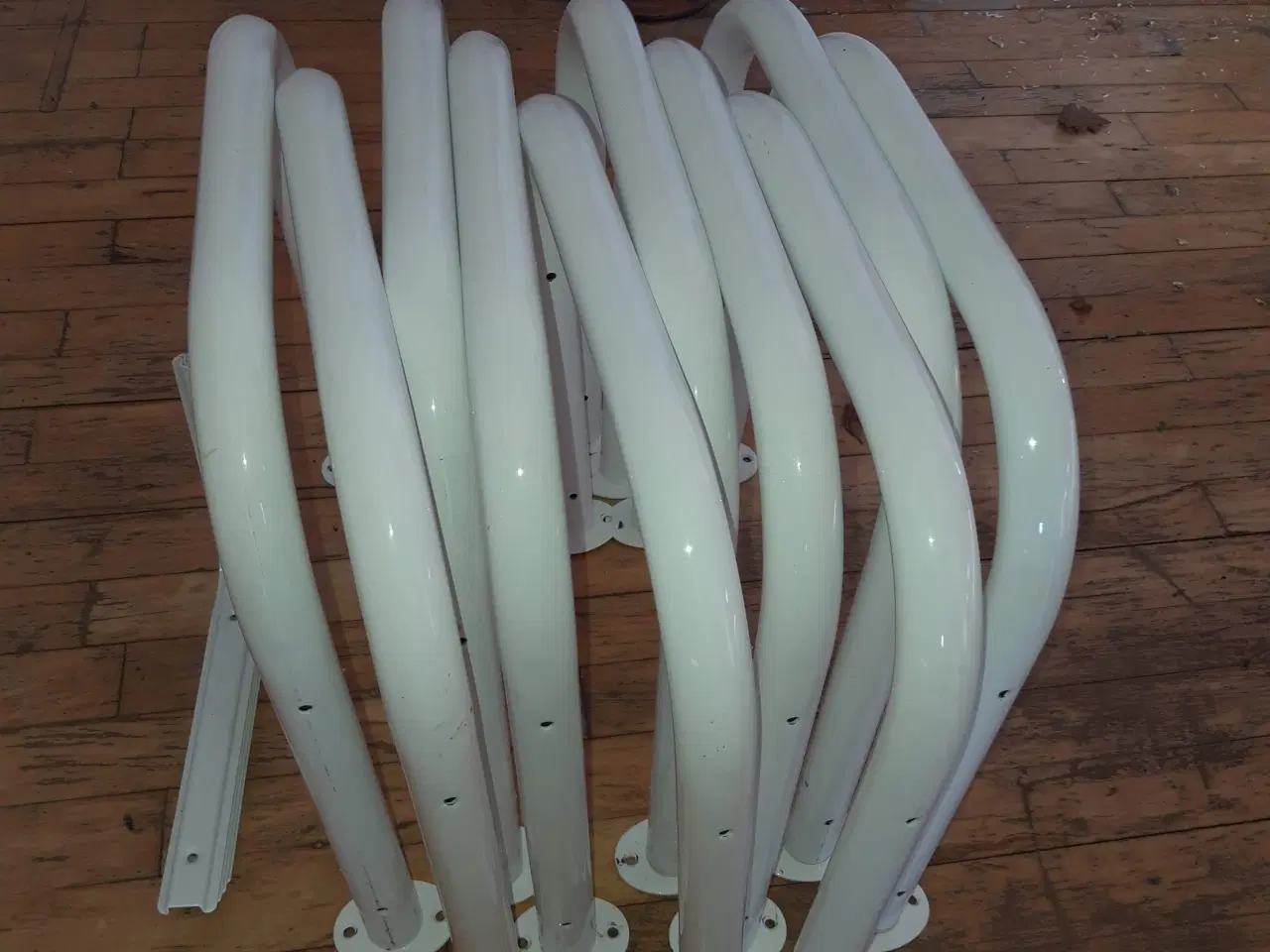 Billede 3 - Hyldebøjler. Hvid. 40X40 cm. (10 stk)
