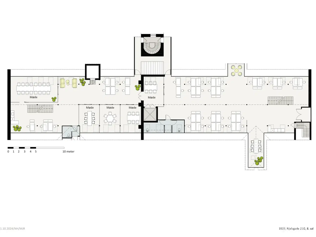 Billede 12 - Kontorlejemål med rå detaljer og moderne faciliteter - tæt på Islands Brygge metrostation.