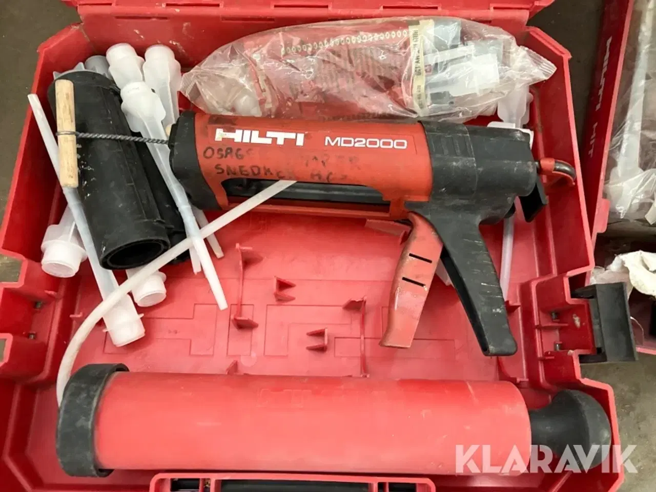 Billede 2 - Injektionspistol Hilti 1styk md2000 1styk c20