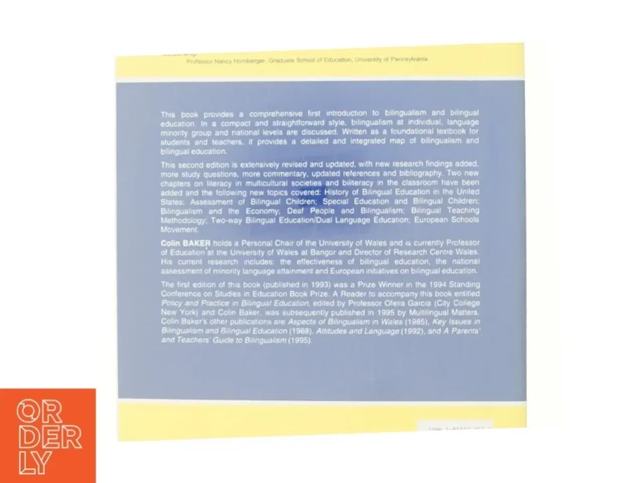 Billede 3 - Foundations of Bilingual Education and Bilingualism by Colin Baker af Baker, Colin (Bog)