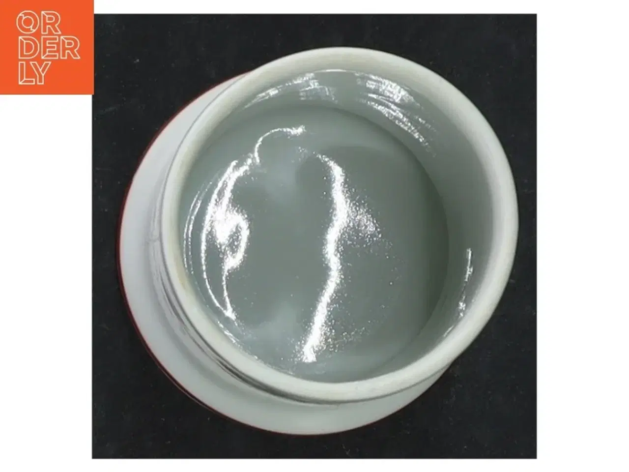 Billede 2 - Porcelænskrukke med låg fra B&G (str. H. 11,5 cm. ø. 6,5 cm)