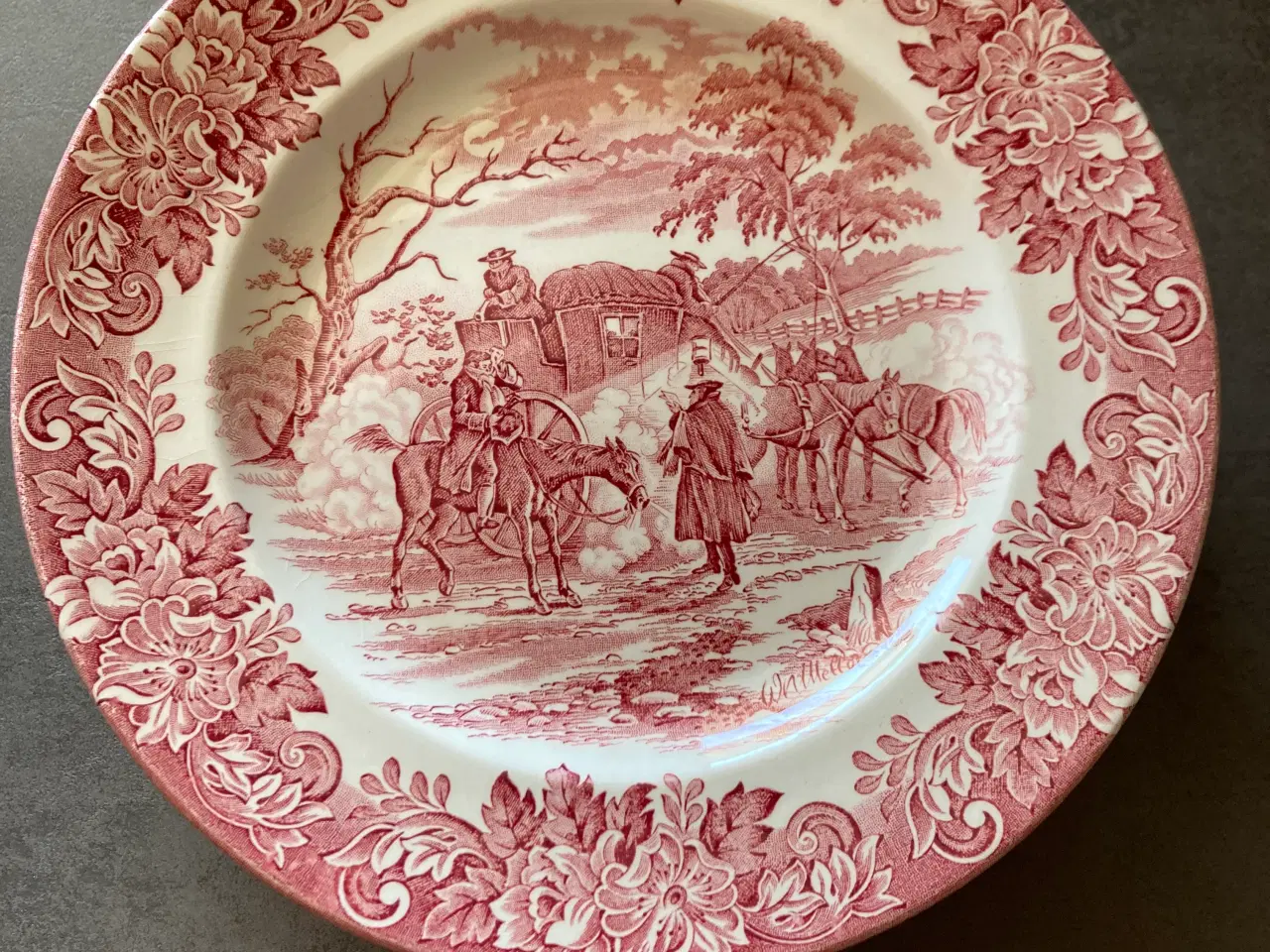 Billede 1 - 8 stk tallerkener, 22 cm