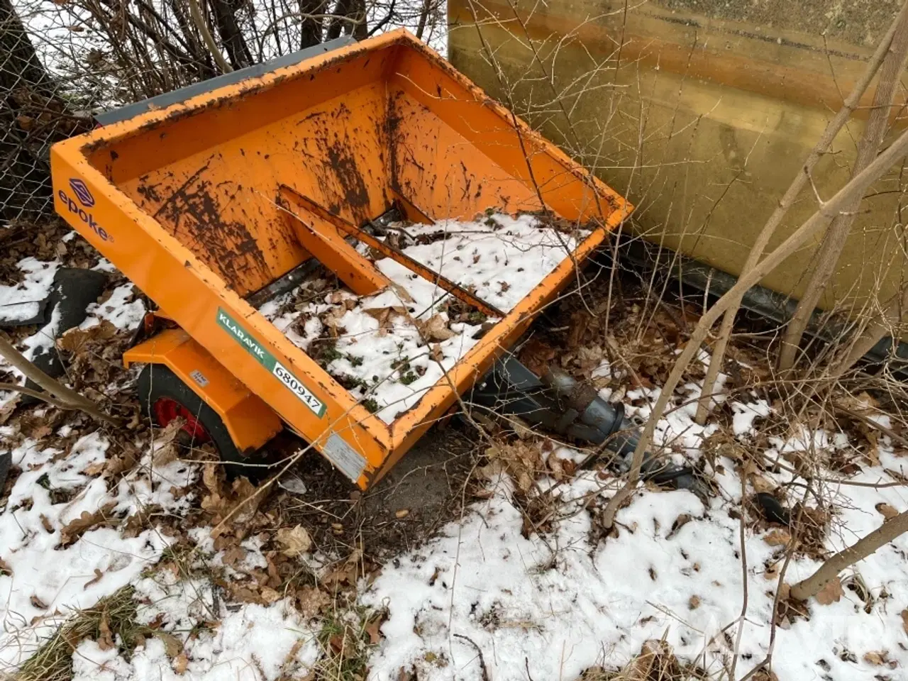 Billede 1 - Salt/grusspreder Epoke ITM35