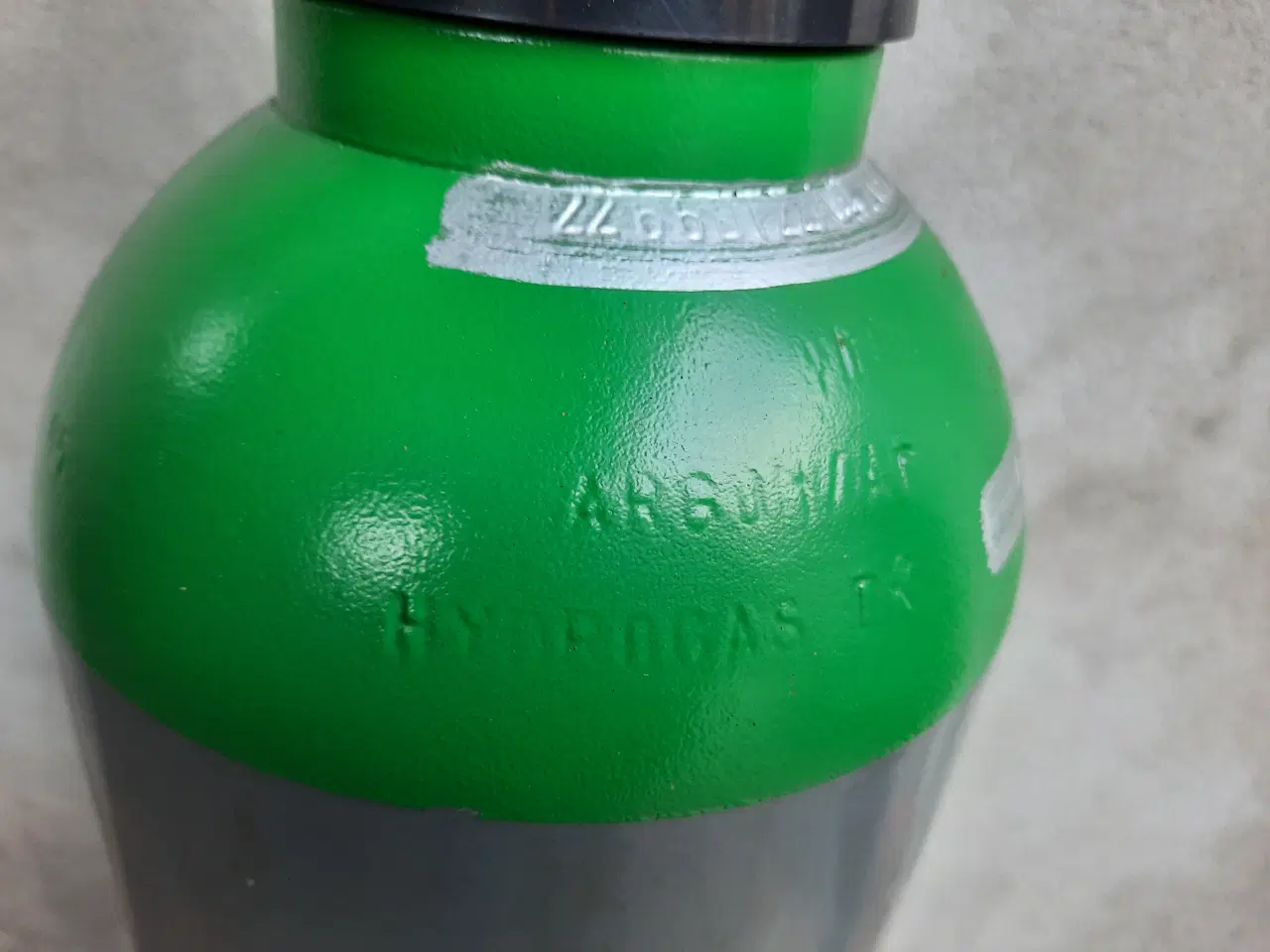 Billede 8 - Argonflaske 10 liter Fuld og plomberet Yara.