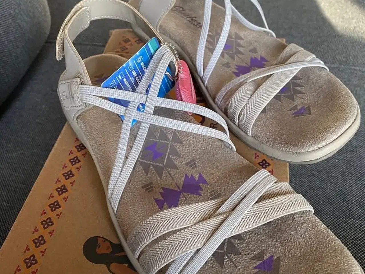 Billede 1 - Sandal, Skechers memory foam