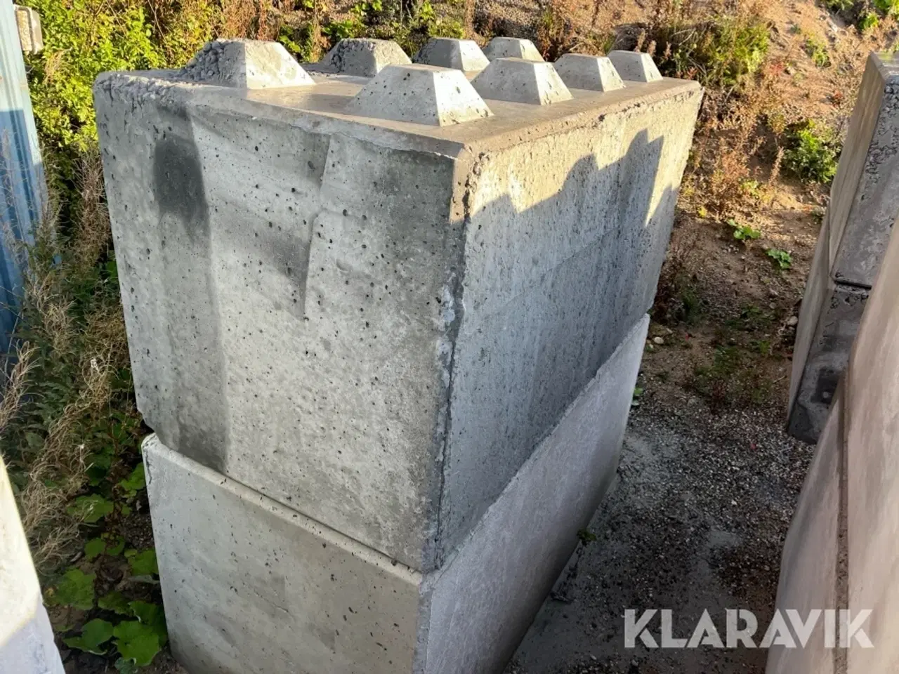 Billede 6 - Betonblokke / siloklodser 25 styk - 160x80x80cm