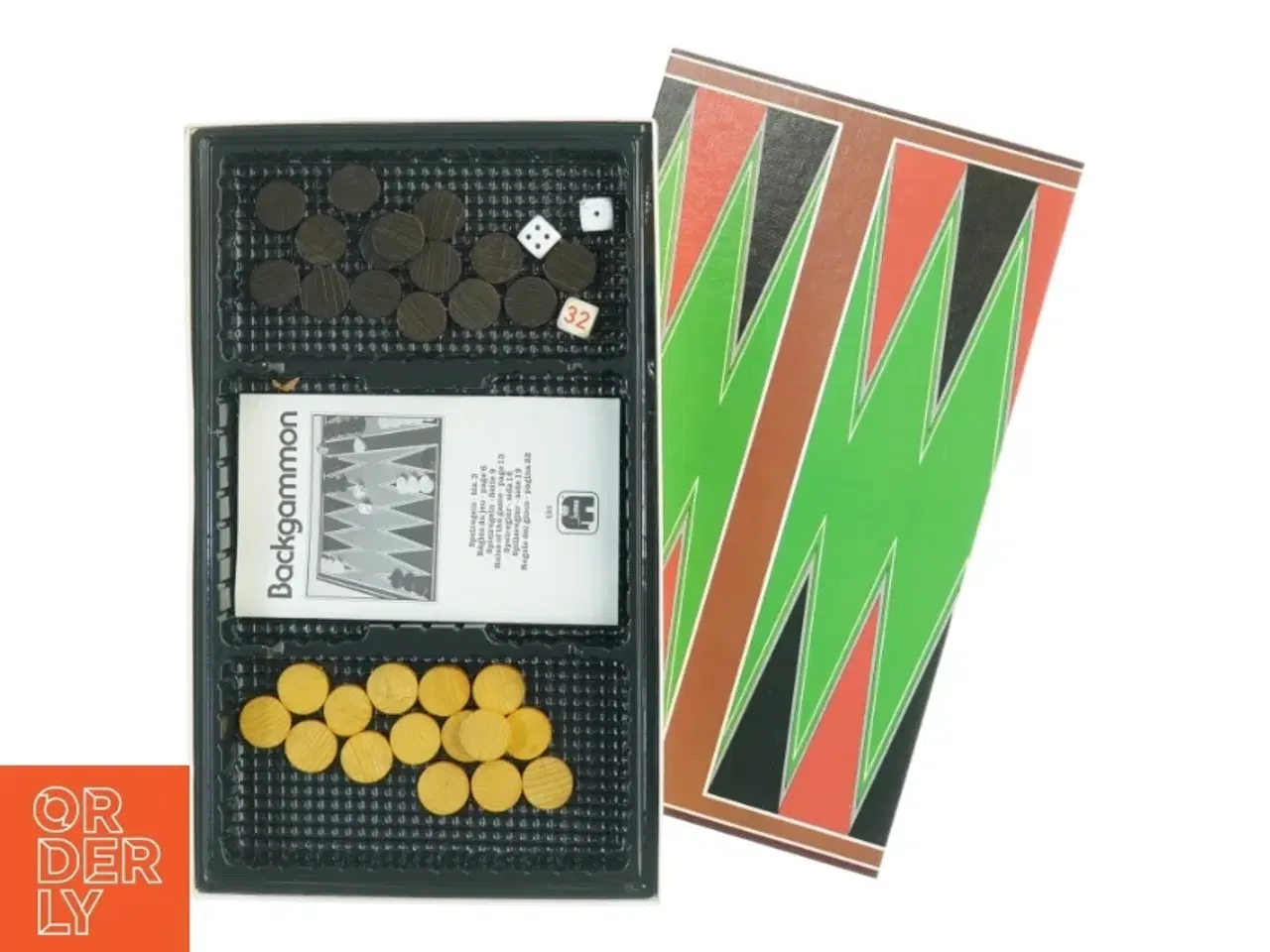 Billede 2 - Backgammon spil (str. 37 x 23 x 4 cm)