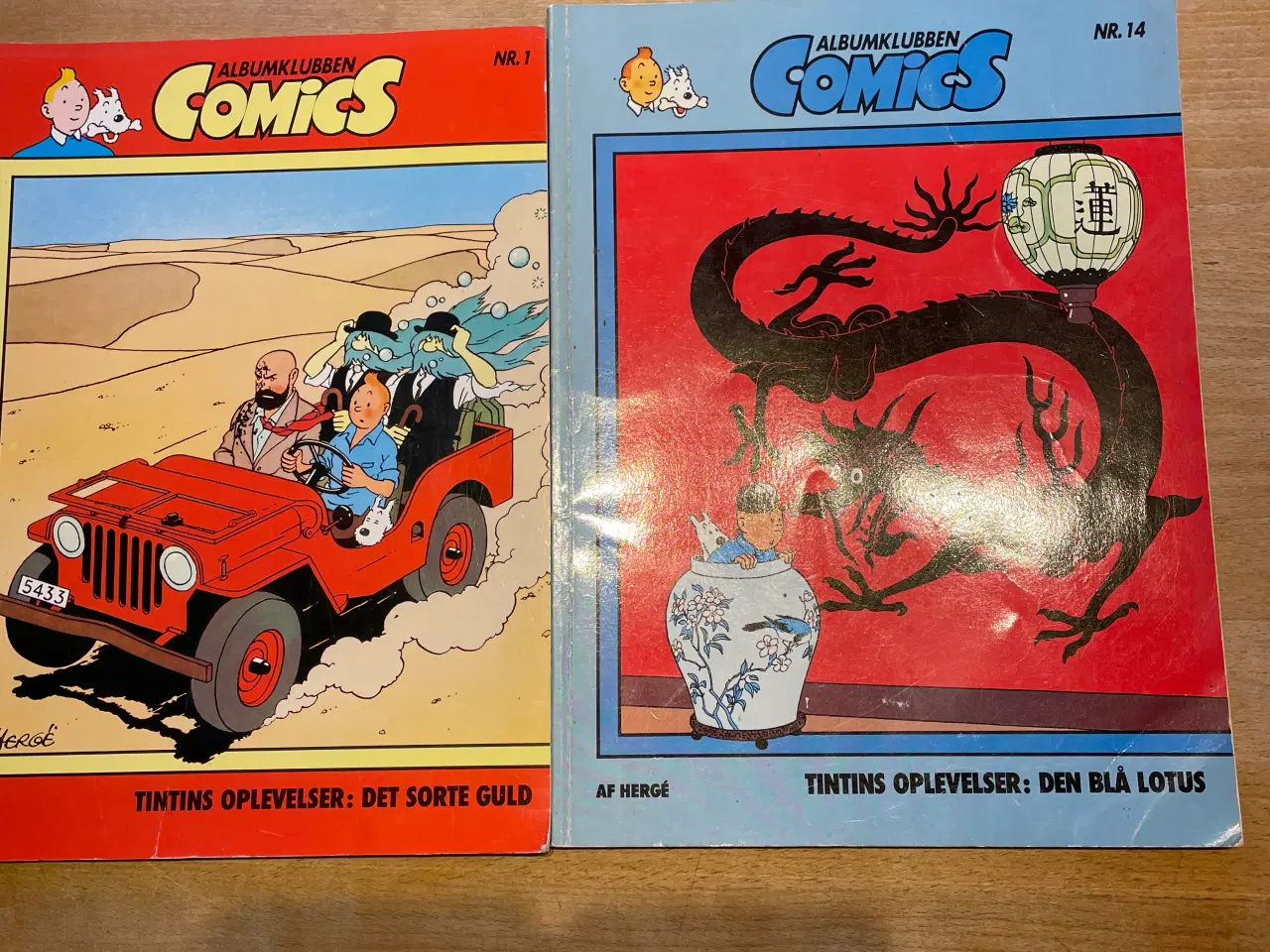 Billede 1 - Tintin albumsklubben Comics nr. 1 og 14