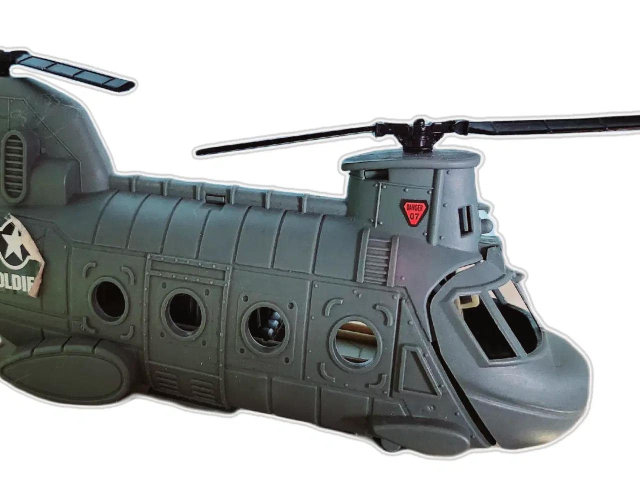 Billede 1 - Army Plastik Helikopter 