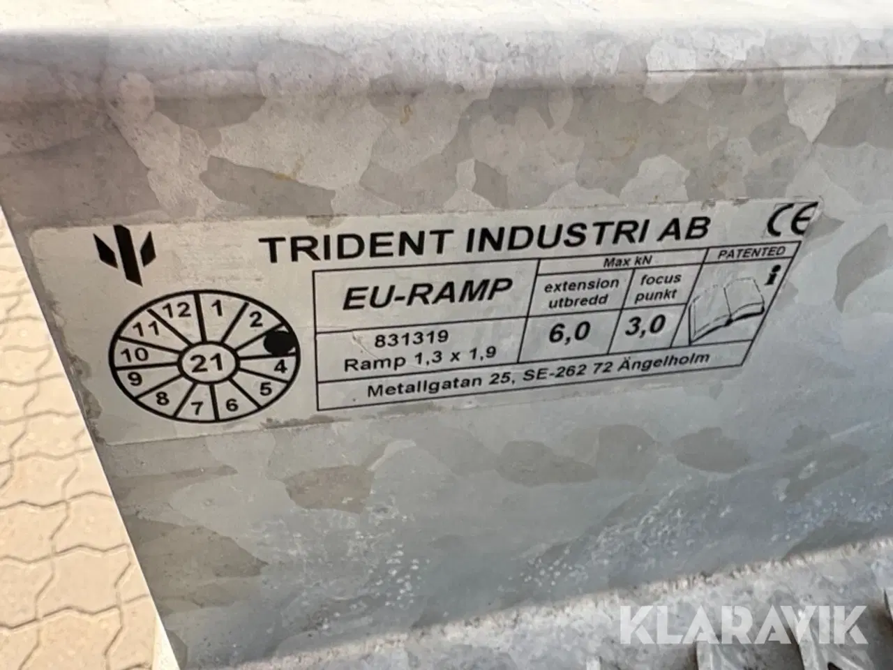 Billede 5 - Ramper Trident med gelænder