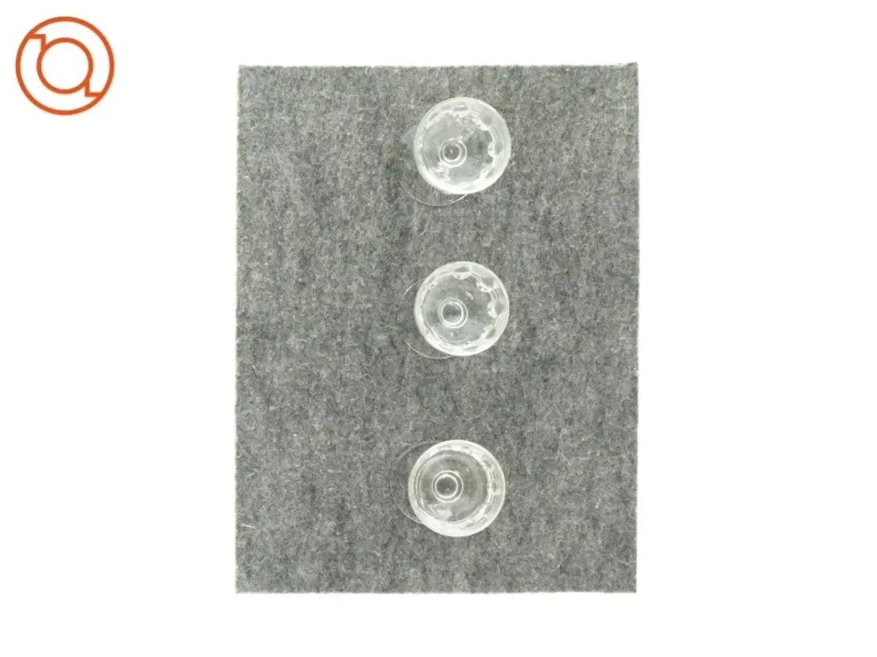 Billede 2 - Holmegaard snapseglas (str. Hø: 9 X 4 cm)