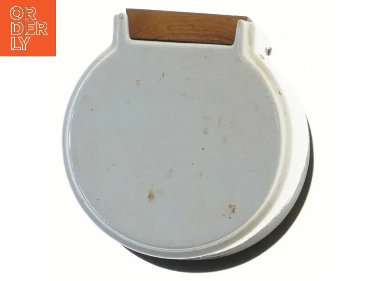 Billede 2 - Vintage saltkar med låg (str. Ø 13,5 cm)