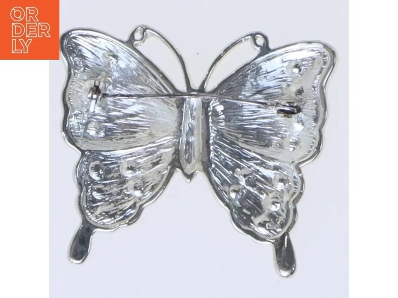 Billede 2 - Sommerfugl broche (str. 4,5x4 cm)