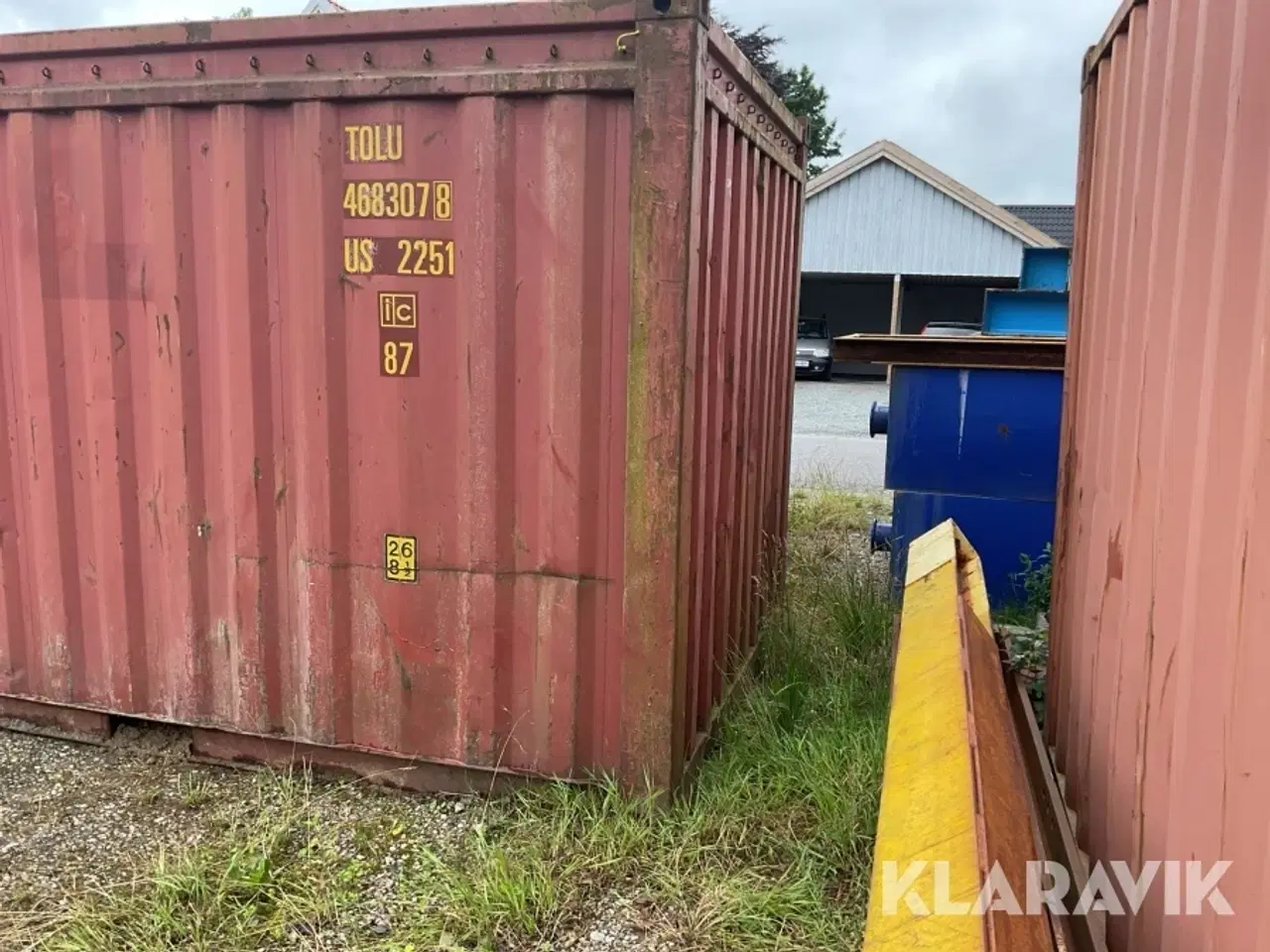 Billede 2 - 20 fods container SICOM 1CC O. T./90-A , uden tag