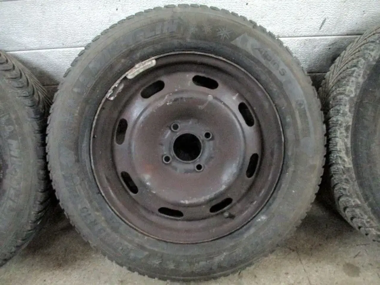 Billede 7 - 15" 4X108 ET25 195/65/15" Michelin vinterdæk