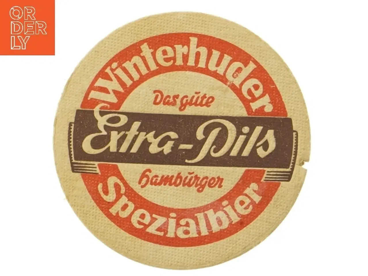 Billede 3 - Vintage ølbrikker fra Winterhuder Pilsner (str. Ø. 12 cm)