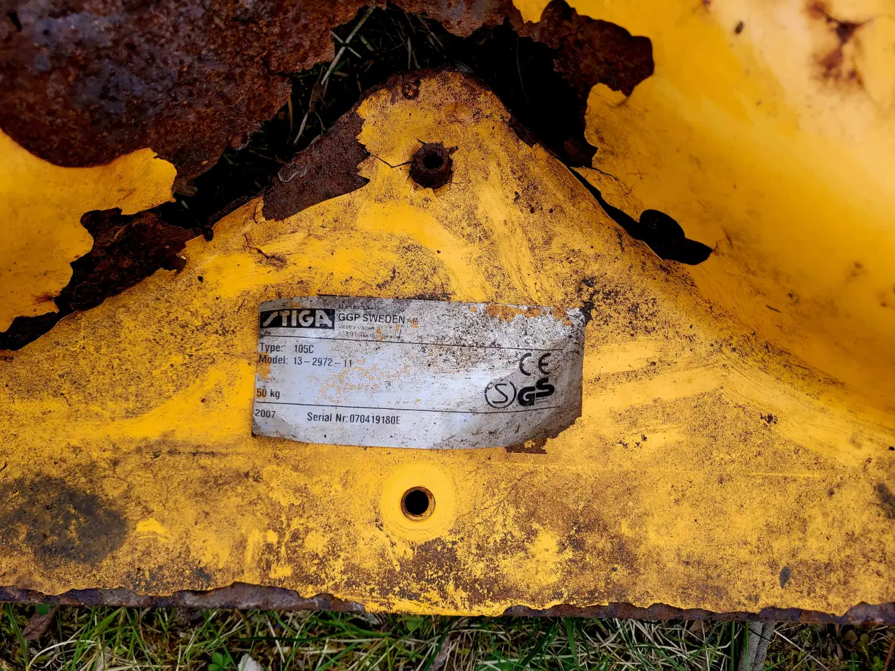 Billede 5 - Stiga 105c klippebord til dele